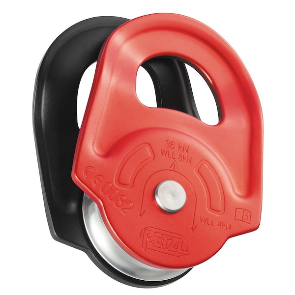 PULLEY-PETZL-1 1/2"-ALUMINUM 5.3" x3.3" x2"